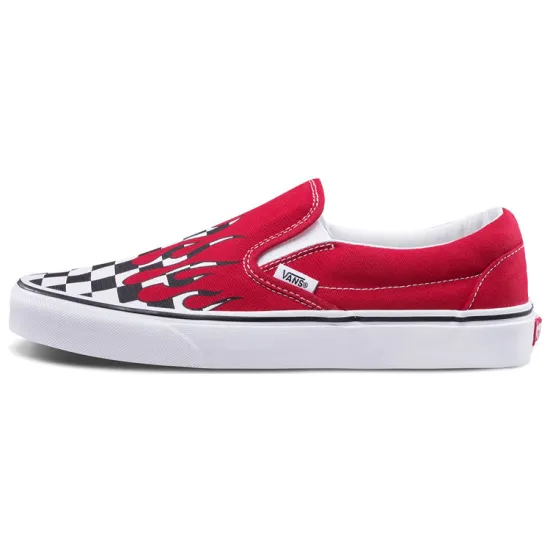 Vans Slip-On Checker Flame Red