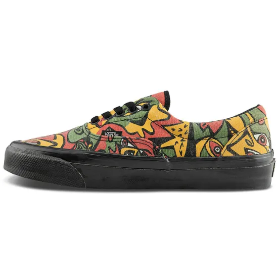 Vans Era Skateboarding Shoes Unisex Low-top Yellow/Red/Green/Black