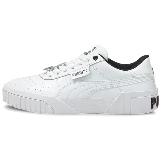 Puma CALI Skateboarding Shoes Women's Low-top White/Black