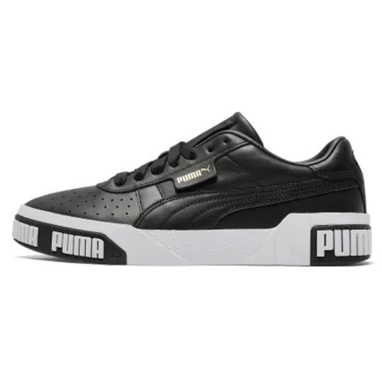 PUMA Cali Bold Black Metallic Gold Women's