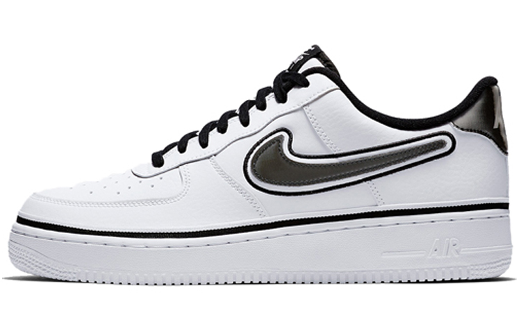 Nike Air Force 1 Low Sport Nba Unisex Skate Shoes White Black