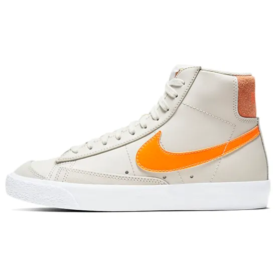 Nike Blazer Mid 77 Light Bone Orange Women's