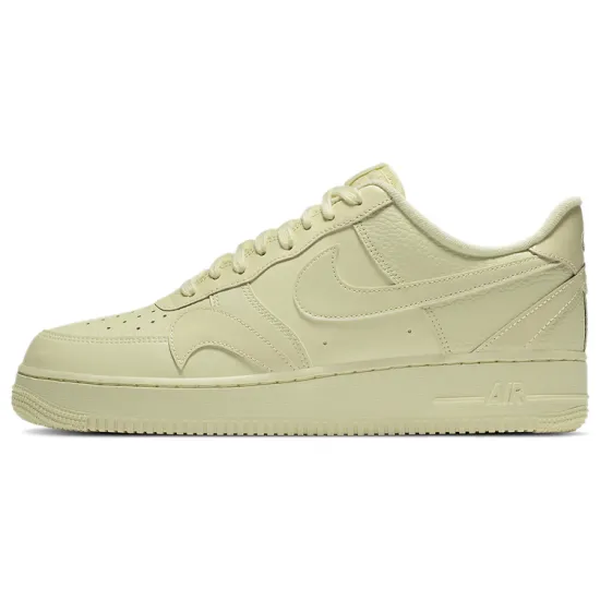 Nike Air Force 1 Low Misplaced Swooshes Pale Yellow