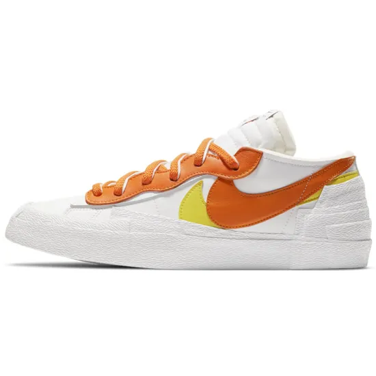 Nike Blazer Low Sacai White Magma Orange
