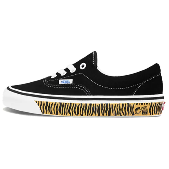 Vans Style 95 Skateboarding Shoes Unisex Low-top Black/Orange