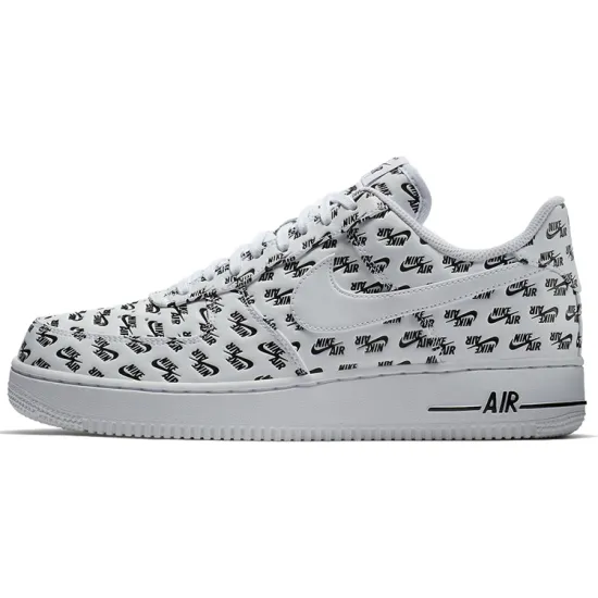 Nike Air Force 1 Low All Over Logo White