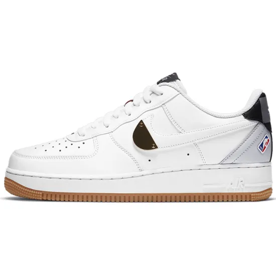 Nike Air Force 1 Low NBA White Grey Gum