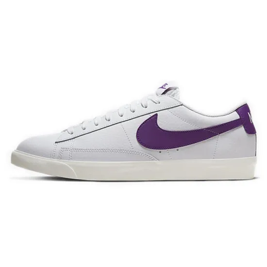 Nike Blazer Low Leather White Purple