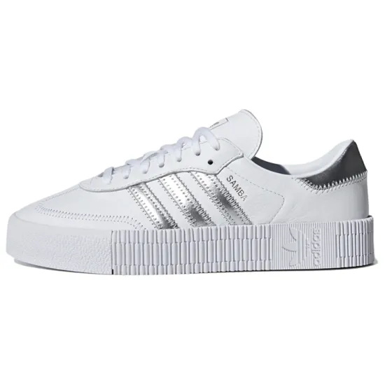 Adidas Sambarose Cloud White Silver Women's