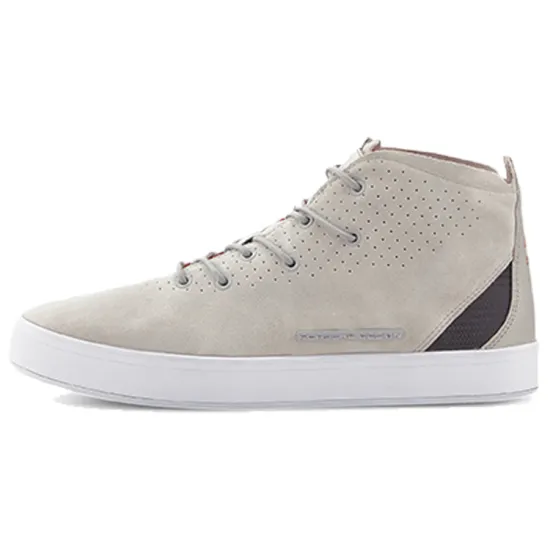 Puma Porsche Design Meister Skateboarding Shoes Men Mid-top Gray