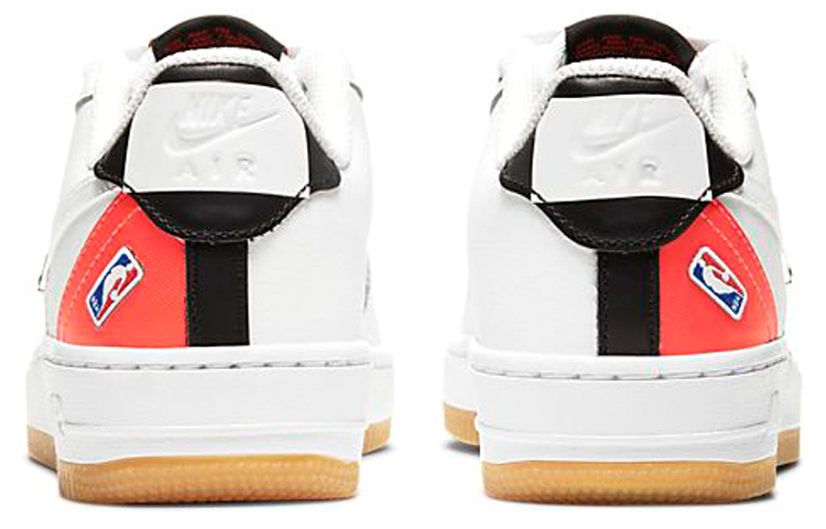 Nike Air Force 1 LV8 NBA White Crimson Gum (GS) - 5