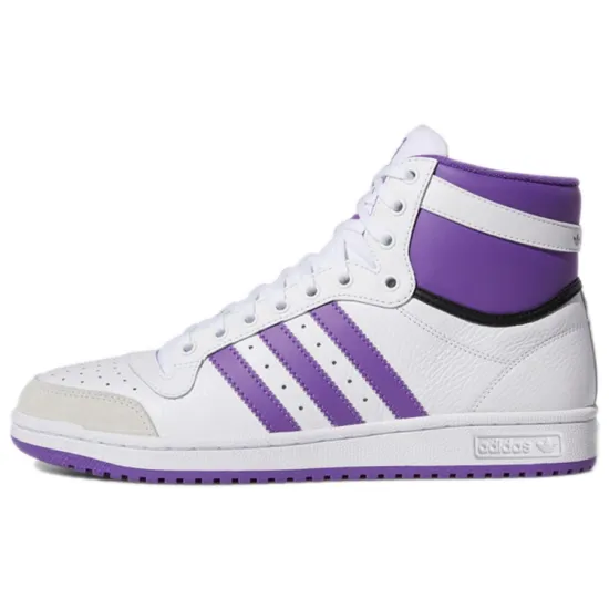 adidas originals Top Ten High White Active Purple