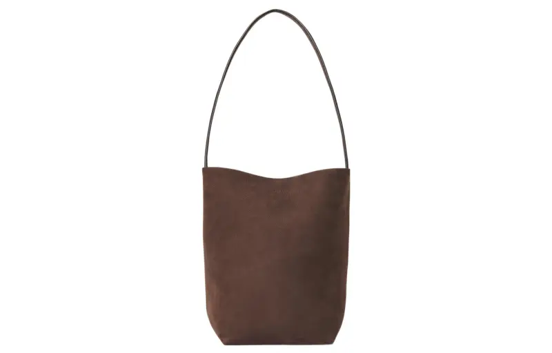 THE ROW N/S Park Nubuck Bucket Bag, Tote Bag, Shopping Bag, Shoulder Bag, Handbag Medium Women's Brown