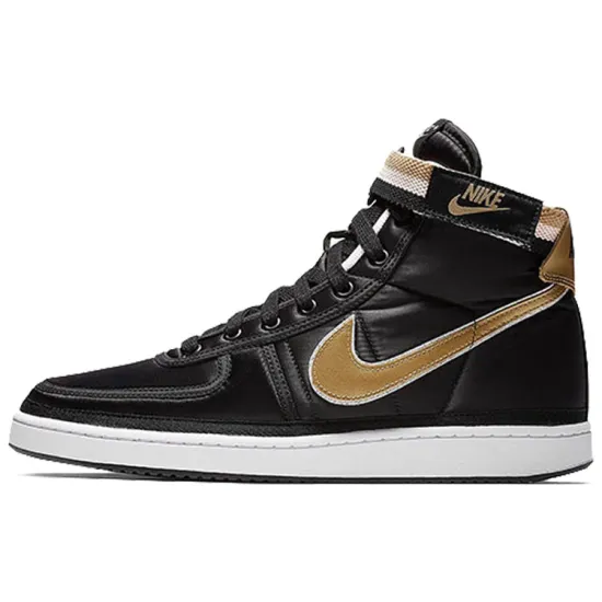 Nike Vandal High Supreme Black Metallic Gold