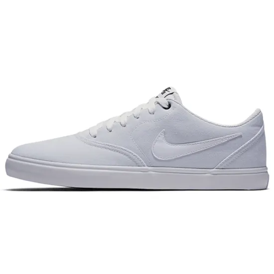 Nike SB Check Skateboarding Shoes Unisex Low-top Gray/White