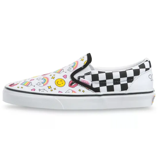 Vans Slip-On Flour Shop X Classic 'Icons Checkerboard'