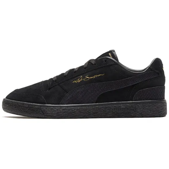 PUMA Ralph Sampson Skateboarding Shoes Unisex Low-top Black