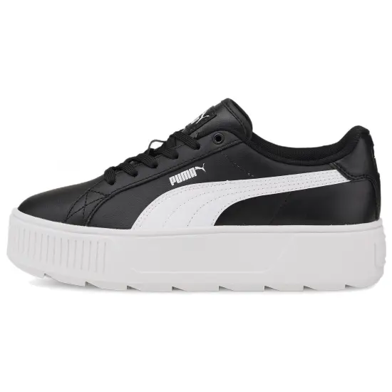 PUMA Karmen Skateboarding Shoes Women's Low-top Black/white