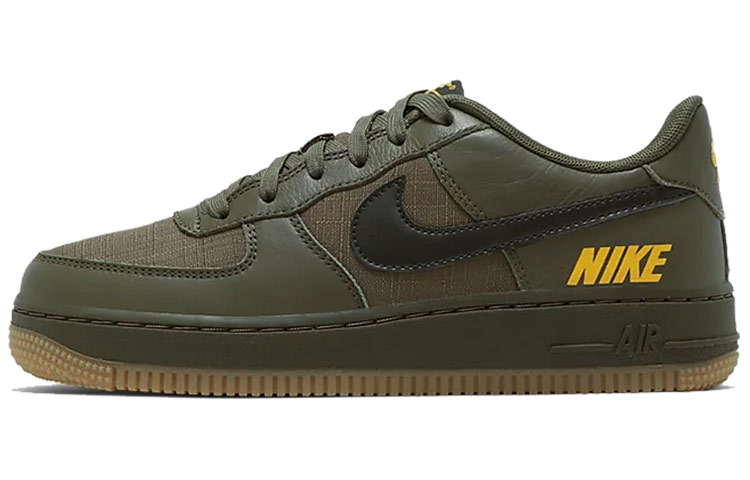 Nike Air Force 1 LV8 Skate shoes Gore-Tex BG 'Olive' Medium Olive