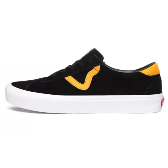 Vans Sports Skateboarding Shoes Unisex Low-top Scar Black/Brown