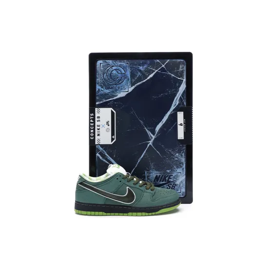 Nike SB Dunk Low Concepts Green Lobster Special Box