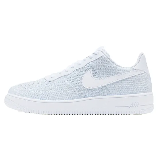 Nike Air Force 1 Flyknit 2 White Pure Platinum