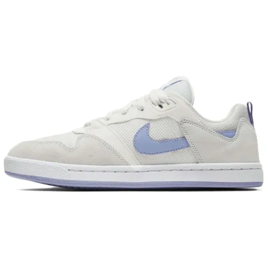 Nike SB Alleyoop Skateboarding Shoes Women's Low-top Purple Gray