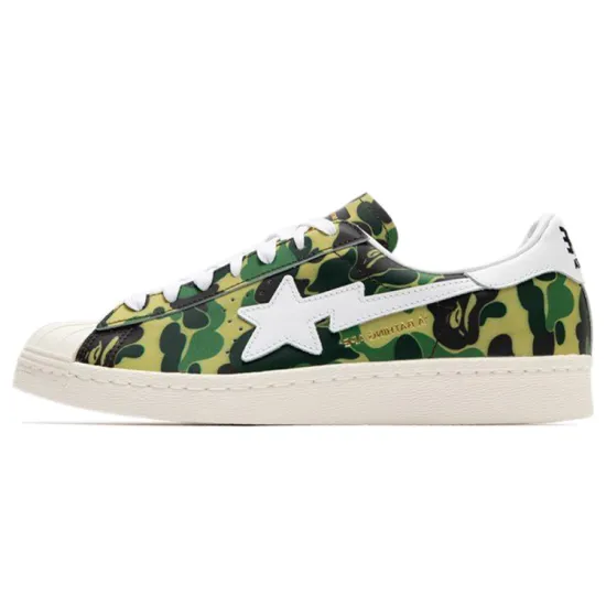 Adidas Superstar Bape ABC Camo Green