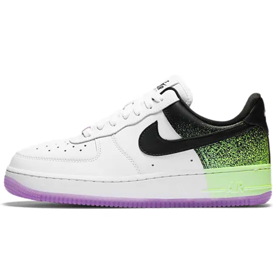 Nike Air Force 1 Low Splatter Barely Volt Fuchsia Glow Women's