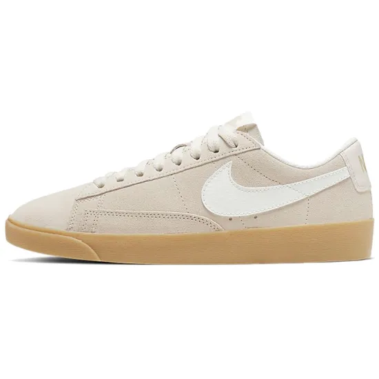 Nike Blazer Skateboarding Shoes Women's Low-top Gray