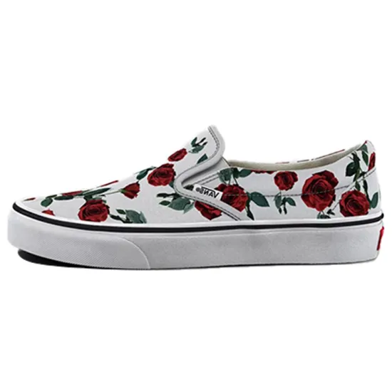 Vans Slip-on Skateboarding Shoes Unisex Low-top White