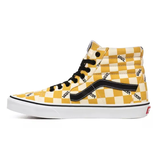Vans Sk8-Hi 'Big Check - Yolk Yellow'