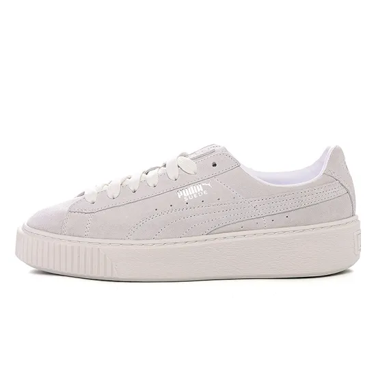 Puma Suede Skateboarding Shoes Men Low-top Gray