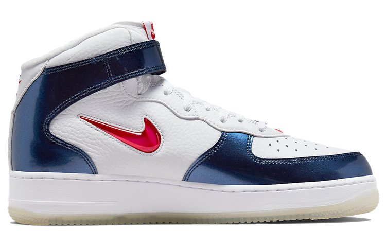 Nike Air Force 1 QS IUniversity Red and Midnight Navy Poizon Shop