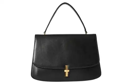 THE ROW Calfskin Handbag Regular Women's Black