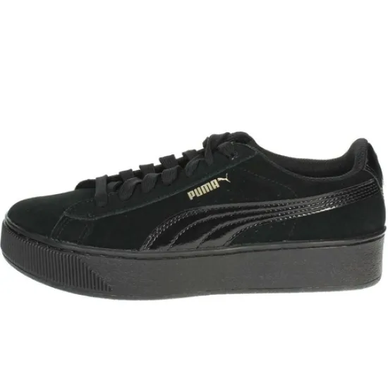 Fenty Beauty X Puma Suede Skateboarding Shoes Women's Low-top Black