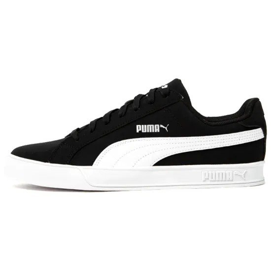 PUMA Smash Vulc Leather 'Black'