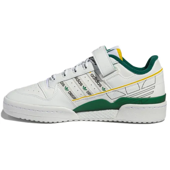 Adidas Originals Forum Low Shoes 'White Green'