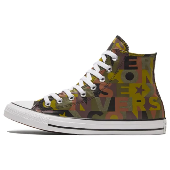 Converse Chuck Taylor All Star High Top 'Black Brown Yellow'