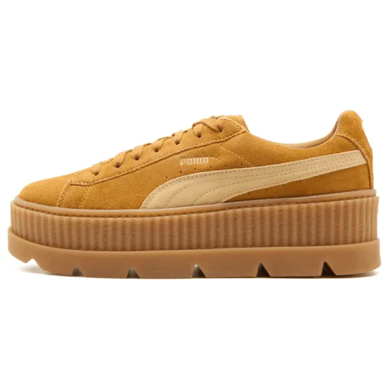 Puma Cleated Creeper Rihanna Fenty Golden Brown Women's