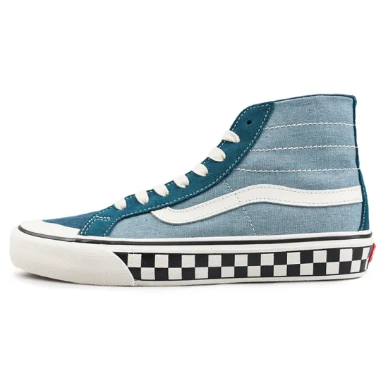 Vans SK8 Skateboarding Shoes Unisex High-top Dark Blue