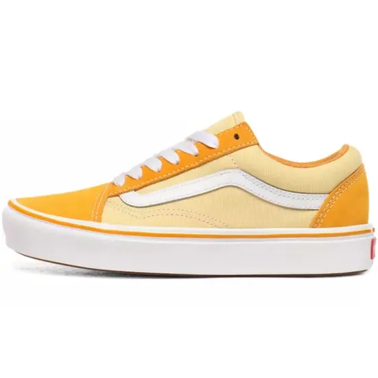 Vans Old Skool Skateboarding Shoes Unisex Low-top Yellow