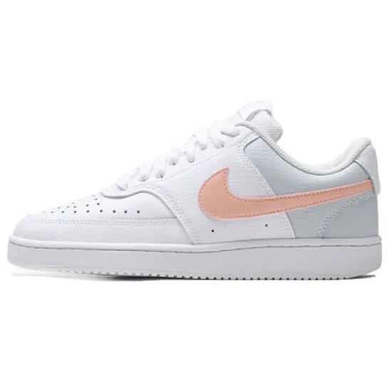 Nike Court Vision 1 Skateboarding Shoes Women's Low-top White/powder