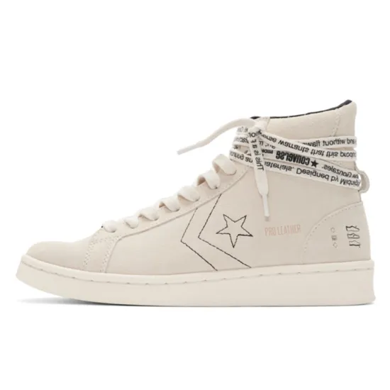 Converse Pro Leather High Midnight Studios Off White