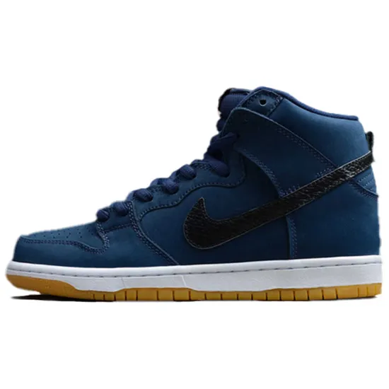 Nike Sb Dunk High Orange Label Midnight Navy