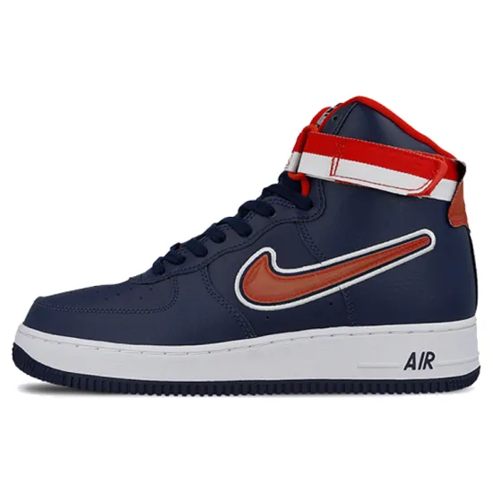 Nike Air Force 1 High Sport NBA Midnight Navy University Red