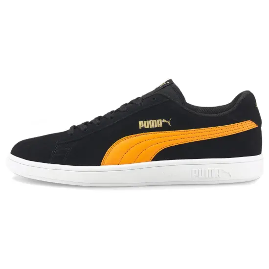 Puma Smash V2 'Black Vibrant Orange'