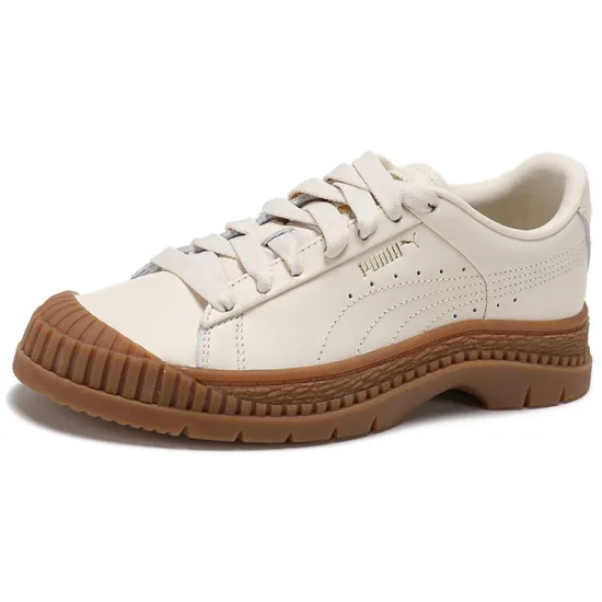 PUMA Utility Skateboarding Shoes Women's Low-top Beige