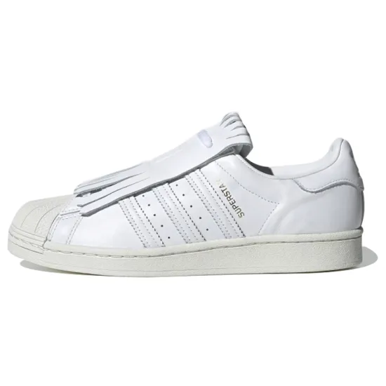 Adidas Superstar Fringe Kiltie White Women's
