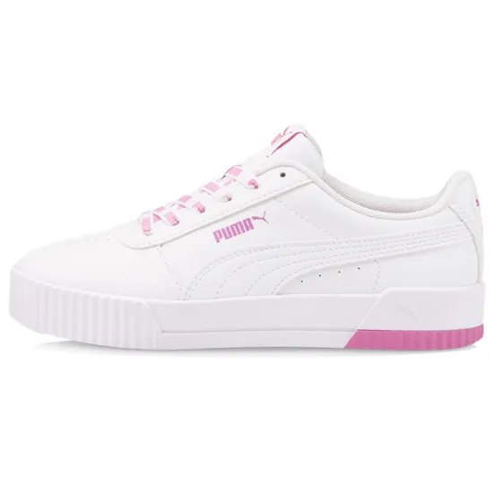 Puma Carina Series Skateboarding Shoes Women's Low-top White/pink/red